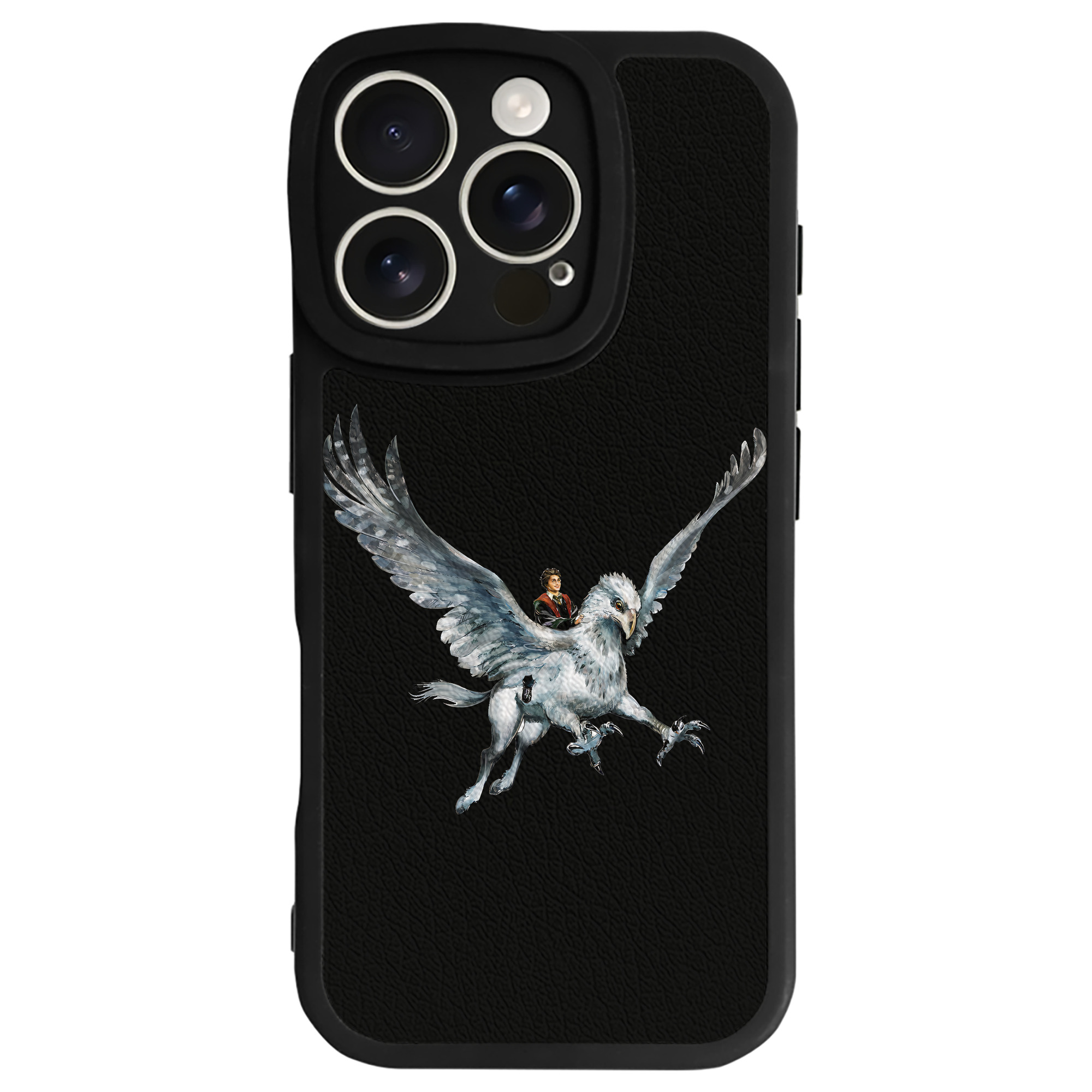 （画像用） Harry Potter ハリー・ポッターシリーズ 【iPhone 16シリーズ対応】シリコンスマホケース（レザー調） 材質：シリコン